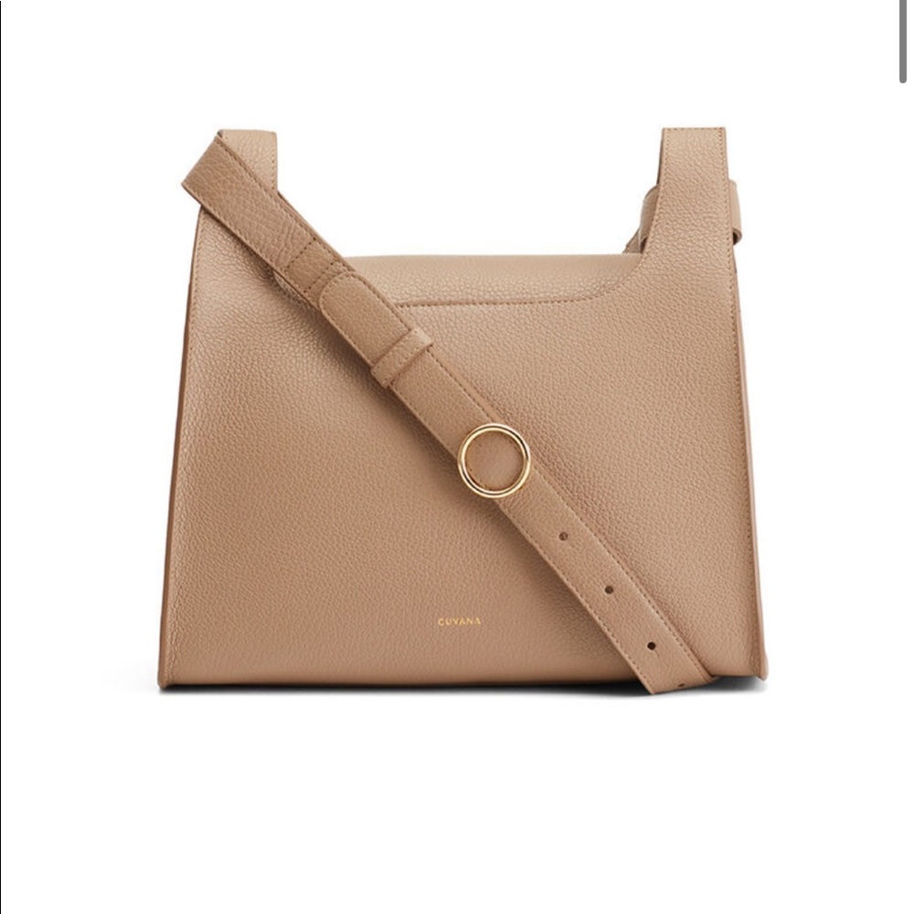 Cuyana Double Loop Bag Cappuuccino